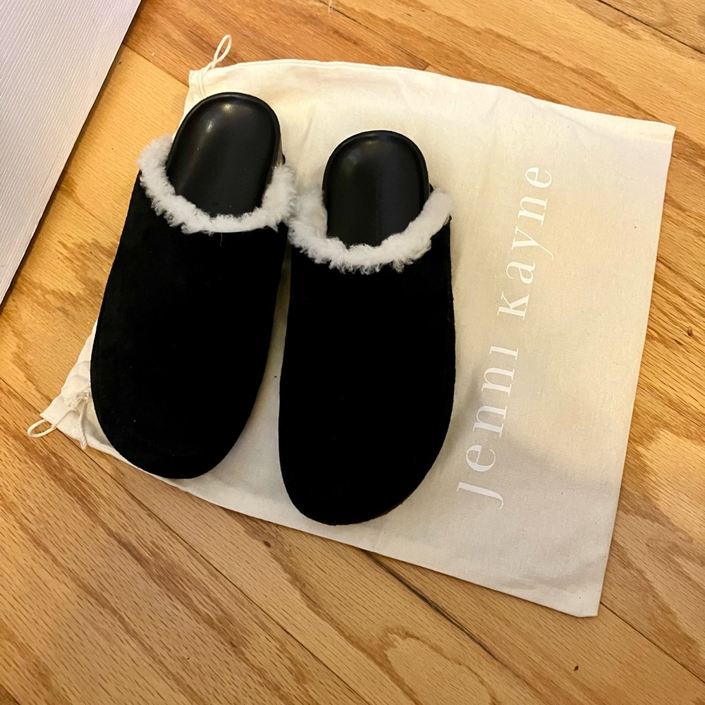 Jenni Kayne Shearling Lined Moc Clog